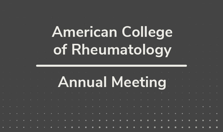 american college of rheumatology. Annual Meeting.